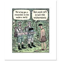 Bizarro "Modern World" LE 16x14 Giclee on Paper by Dan Piraro (Artova) at PristineAuction.com