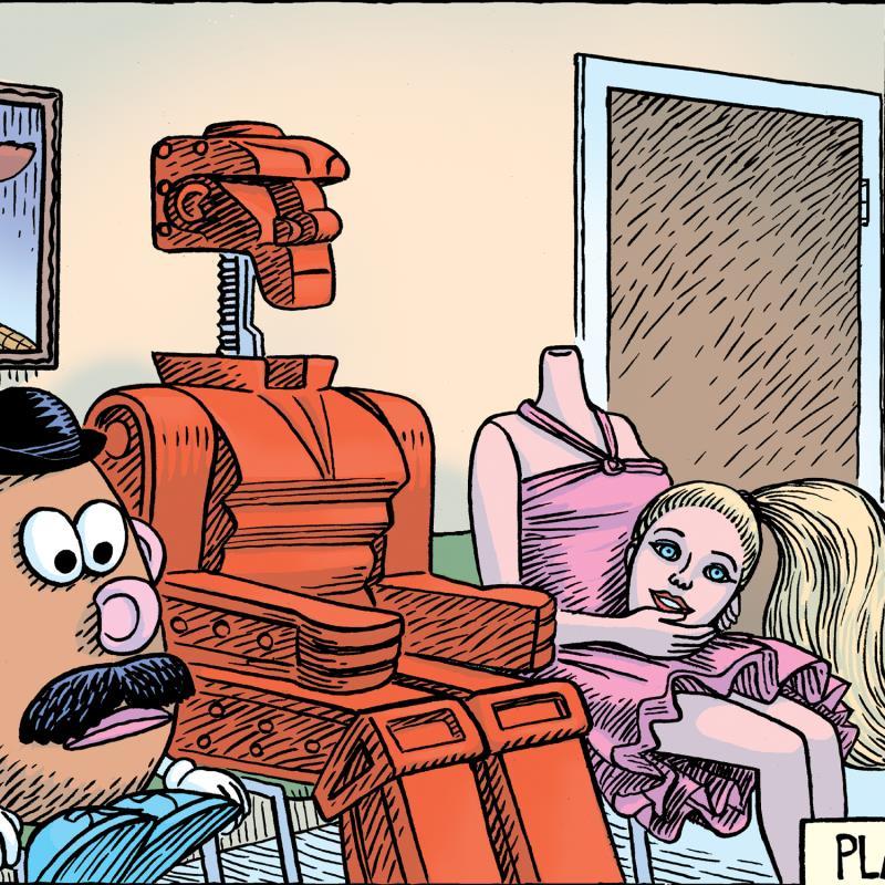 Bizarro "Plastic Surgeon" LE 12x19 Giclee on Paper by Dan Piraro (Artova) at PristineAuction.com Bizarro "Plastic Surgeon" LE 12x19 Giclee on Paper by Dan Piraro (Artova) at PristineAuction.com