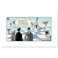 Bizarro "Surreal Estate" LE 12x19 Giclee on Paper by Dan Piraro (Artova) at PristineAuction.com