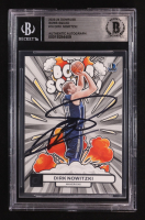Dirk Nowitzki Signed 2023-24 Panini Donruss Bomb Squad! #16 (BGS) at PristineAuction.com