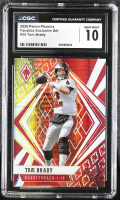 Tom Brady 2020 Panini Phoenix Fire Burst #35 (CGC 10) at PristineAuction.com