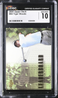 Tiger Woods 2001 Upper Deck #90 LB RC (CGC 10) at PristineAuction.com