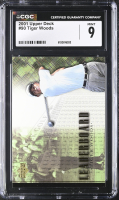 Tiger Woods 2001 Upper Deck #90 LB RC (CGC 9) at PristineAuction.com