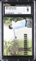 Tiger Woods 2001 Upper Deck #90 LB RC (CGC 9) at PristineAuction.com