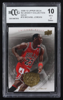 Michael Jordan 2009-10 Upper Deck Michael Jordan Legacy Collection Gold #15 (BCCG 10) at PristineAuction.com