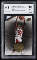Michael Jordan 2009-10 Upper Deck Michael Jordan Legacy Collection Gold #86 (BCCG 10) at PristineAuction.com