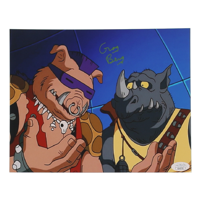 Greg Berg Signed "Teenage Mutant Ninja Turtles" 8x10 Photo (JSA) at PristineAuction.com Greg Berg Signed "Teenage Mutant Ninja Turtles" 8x10 Photo (JSA) at PristineAuction.com