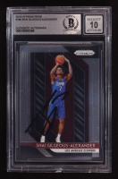 Shai Gilgeous-Alexander Signed 2018-19 Panini Prizm #184 RC (BGS | Autograph Graded BGS 10) at PristineAuction.com