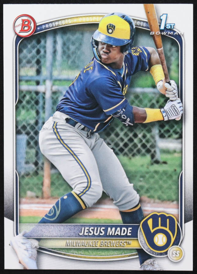 Jesus Made 2025 Bowman Prospects #BP66 RC at PristineAuction.com Jesus Made 2025 Bowman Prospects #BP66 RC at PristineAuction.com
