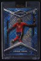 Lamine Yamal 2024 Wild Card Alumination Shimmer Blue #ABCLY4 RC #4/5 at PristineAuction.com