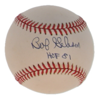 Bob Gibson Signed ONL Baseball Inscribed "HOF 81" (JSA) at PristineAuction.com