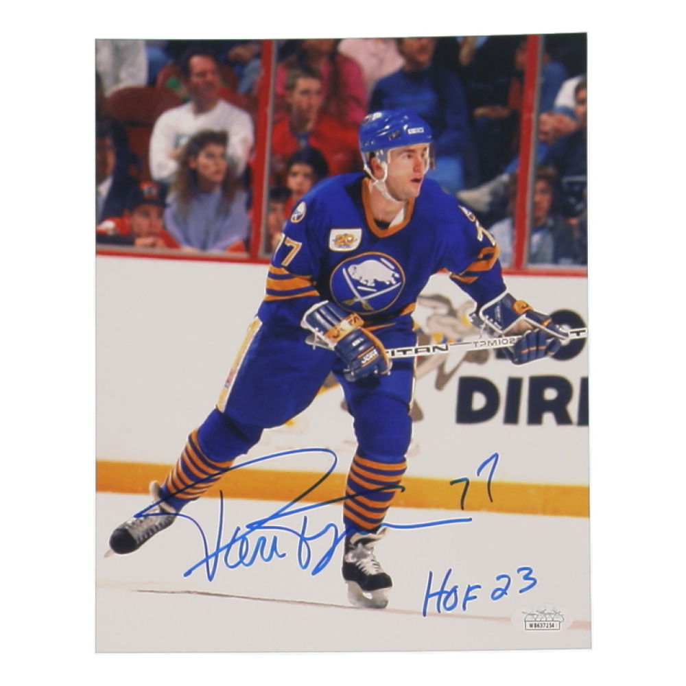 Pierre Turgeon Signed Sabres 8x10 Photo (JSA) at PristineAuction.com