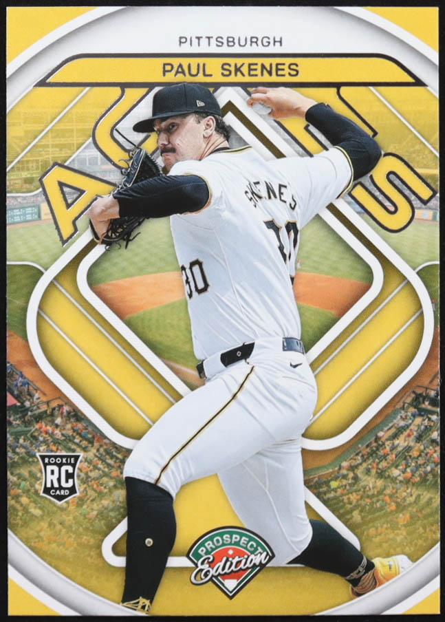 Paul Skenes 2024 Panini Prospect Edition #14 RC at PristineAuction.com Paul Skenes 2024 Panini Prospect Edition #14 RC at PristineAuction.com
