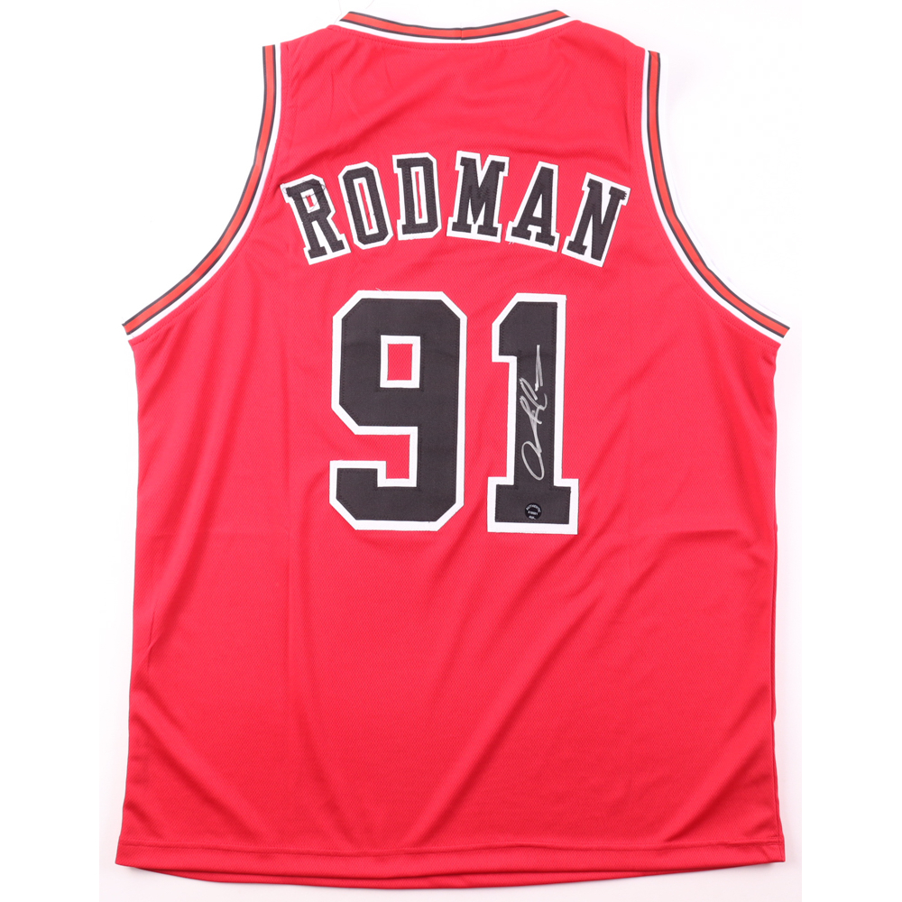Dennis Rodman Signed Jersey (Authentic Ink) at PristineAuction.com