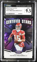 Patrick Mahomes II 2025 Certified Certified Stars #18 (CGC 9.5) at PristineAuction.com