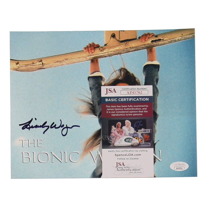 Lindsay Wagner Signed "The Bionic Woman" 8x10 Photo (JSA) at PristineAuction.com Lindsay Wagner Signed "The Bionic Woman" 8x10 Photo (JSA) at PristineAuction.com