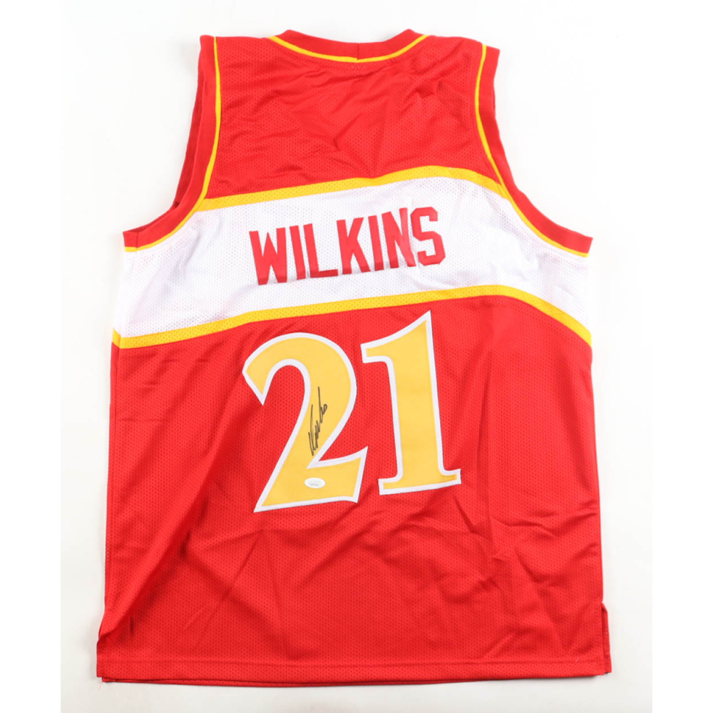 Dominique Wilkins Signed Jersey (JSA) at PristineAuction.com