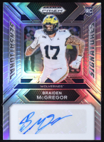 Braiden McGregor 2024 Panini Prizm Draft Picks Sensational Signatures #35 RC at PristineAuction.com
