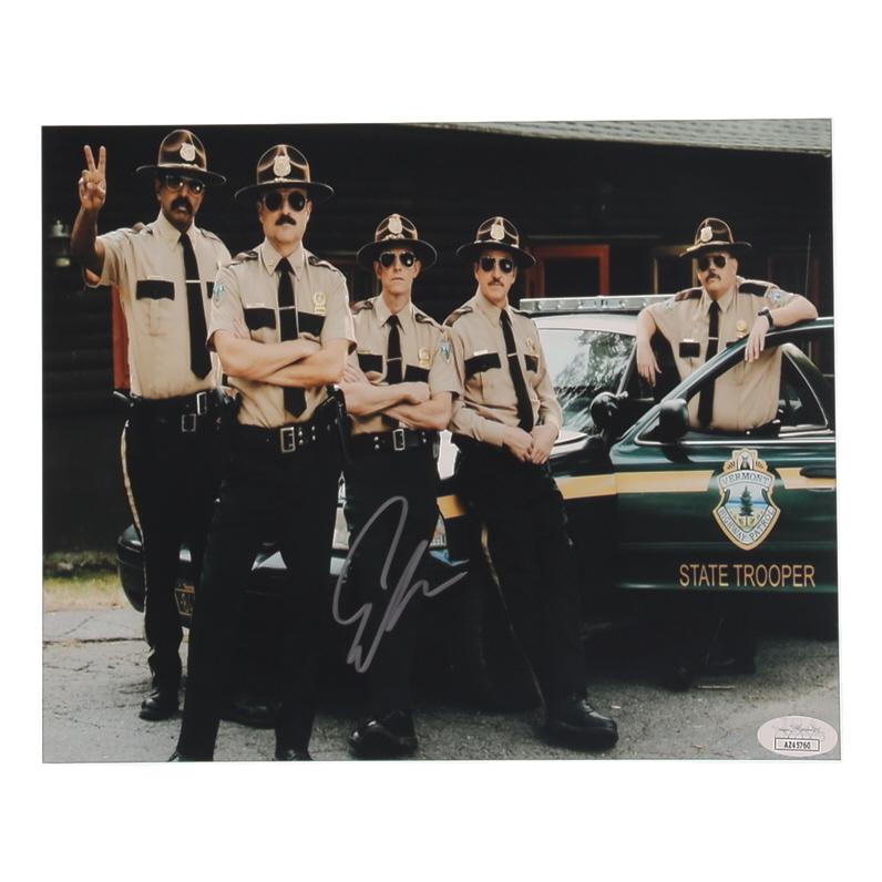 Erik Stolhanske Signed "Super Troopers" 8x10 Photo (JSA) at PristineAuction.com Erik Stolhanske Signed "Super Troopers" 8x10 Photo (JSA) at PristineAuction.com