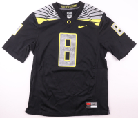 Marcus Mariota Signed Oregon Ducks Nike Authentic Jersey (Beckett) at PristineAuction.com