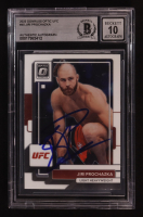Jiri Prochazka Signed 2023 Panini Donruss Optic UFC #45 (BGS | Autograph Graded BGS 10) at PristineAuction.com