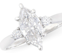 1.11 CTW Lab Grown Diamond Ring E-F, VVS2 | Estimated Retail Value $5,755 (IGI) at PristineAuction.com