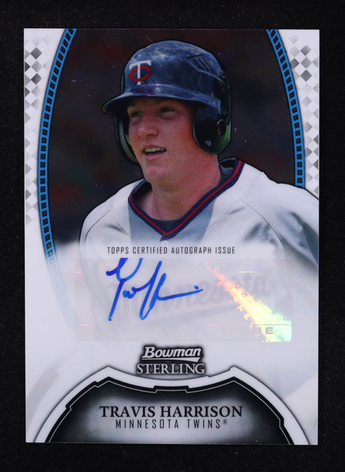 Travis Harrison 2011 Bowman Sterling Prospect Autographs #TH at PristineAuction.com Travis Harrison 2011 Bowman Sterling Prospect Autographs #TH at PristineAuction.com