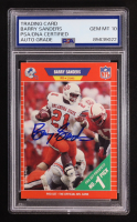 Barry Sanders Signed 1989 Score #494 RC (PSA | Auto 10) at PristineAuction.com