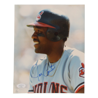 Joe Carter Signed Indians 8x10 Photo (JSA) at PristineAuction.com