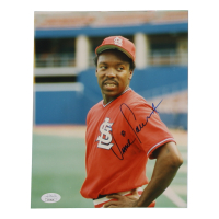 Vince Coleman Signed Cardinals 8x10 Photo (JSA) at PristineAuction.com