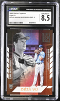 George Brett / Bobby Witt Jr. RC 2022 Panini Capstone Deja Vu #DV-5 (CGC 8.5) at PristineAuction.com