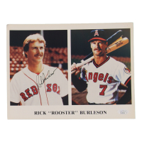 Rick 'Rooster' Burleson Signed Angels 8x10 Photo (JSA) at PristineAuction.com