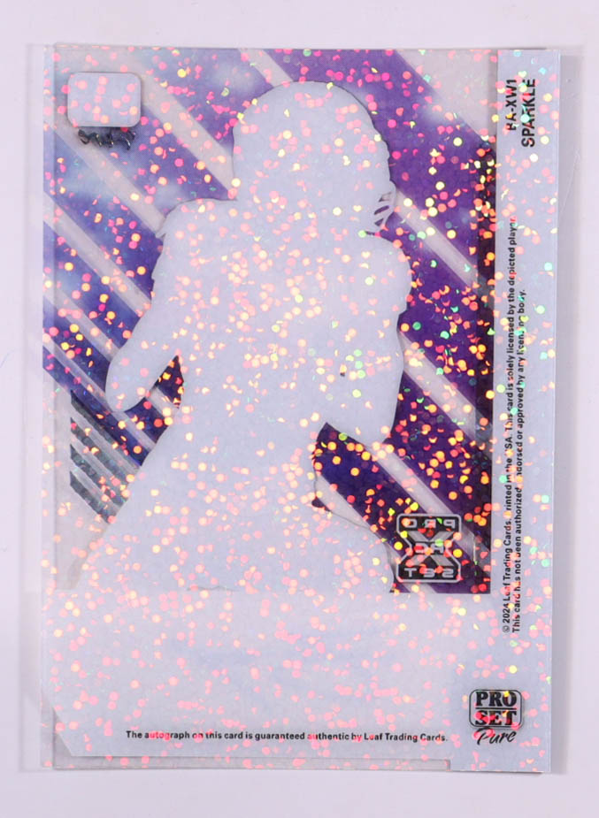 Xavier Weaver 2024 Leaf Pro Set Pure Autographs Sparkle #BA-XW1 #1/6 RC at PristineAuction.com Xavier Weaver 2024 Leaf Pro Set Pure Autographs Sparkle #BA-XW1 #1/6 RC at PristineAuction.com