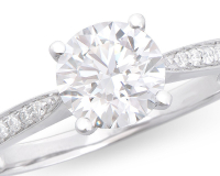 1.11 CTW Lab Grown Diamond Ring E-F, VVS2 | Estimated Retail Value $5,595 (IGI) at PristineAuction.com