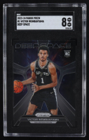 Victor Wembanyama 2023-24 Panini Prizm Deep Space #1 RC (SGC 8) at PristineAuction.com