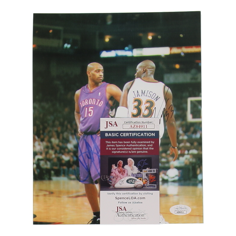 Antawn Jamison Signed Warriors 8x10 Photo (JSA) at PristineAuction.com Antawn Jamison Signed Warriors 8x10 Photo (JSA) at PristineAuction.com