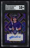 Dylan Crews 2023 Wild Card Auto Mania Autographs Scope Purple #AMSQ14 RC #7/8 (SGC 10) at PristineAuction.com