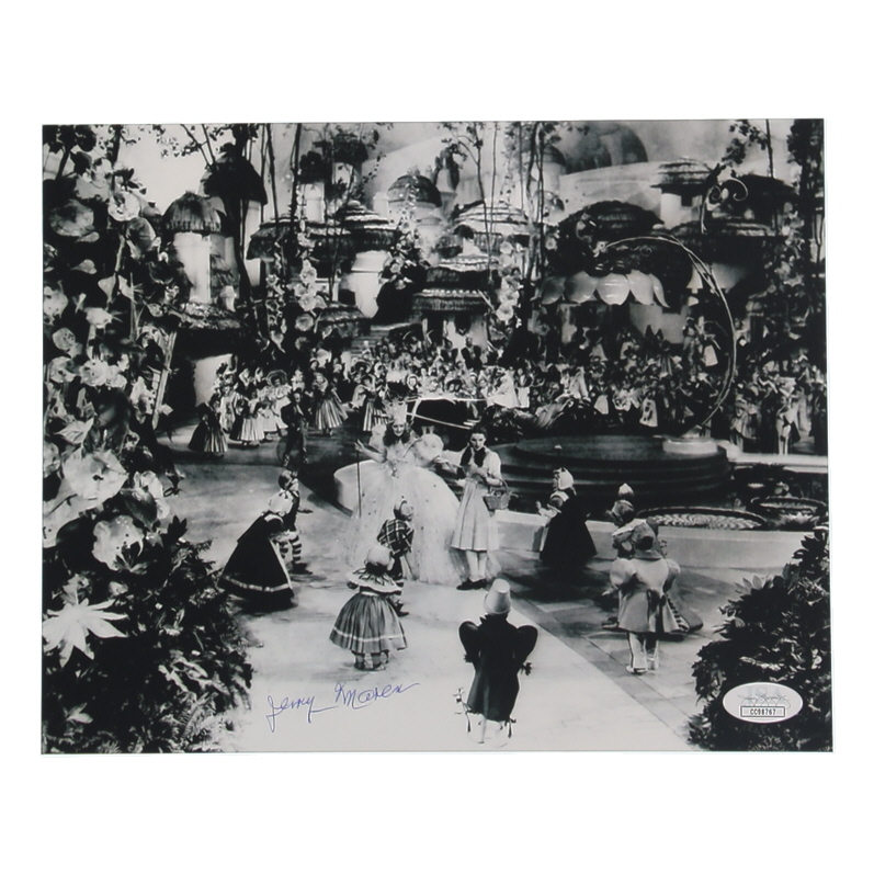 Jerry Maren Signed "The Wizard of Oz" 8x10 Photo (JSA) at PristineAuction.com Jerry Maren Signed "The Wizard of Oz" 8x10 Photo (JSA) at PristineAuction.com