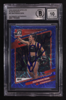 Mackenzie Dern Signed 2022 Panini Donruss Optic UFC Blue Velocity #21 (BGS | Autograph Graded BGS 10) at PristineAuction.com
