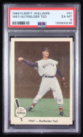 Ted Williams 1959 Fleer Ted Williams #61 '57 Outfielder Ted (PSA 6) at PristineAuction.com