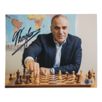 Garry Kasparov Signed 8x10 Photo (Beckett) at PristineAuction.com