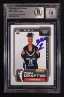Aziaha James Signed 2025 Panini Instant WNBA #DN-11 RC #1/293 (BGS | Autograph Graded BGS 10) at PristineAuction.com