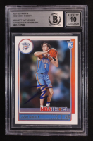 Josh Giddey Signed 2021-22 Panini NBA Hoops #202 RC (BGS | Autograph Graded BGS 10) at PristineAuction.com