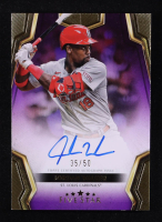 Jordan Walker 2024 Topps Five Star Autographs Purple #FSAJWA #35/50 at PristineAuction.com