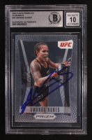 Amanda Nunes Signed 2022 Panini Prizm Flashback UFC #20 (BGS | Autograph Graded BGS 10) at PristineAuction.com