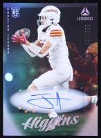 Jayden Higgins 2025 Panini Luminance Autographs #127 #440/700 RC at PristineAuction.com