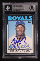 Bo Jackson Signed 1986 Topps Traded #50T RC (BGS) at PristineAuction.com