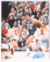 Magic Johnson Signed Michigan State Spartans 8x10 Photo (Beckett) at PristineAuction.com