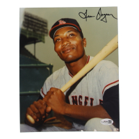 Leon Wagner Signed Angels 8x10 Photo (JSA) at PristineAuction.com