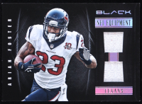 Arian Foster 2012 Panini Black NFL Equipment Game-Worn #19 #86/99 at PristineAuction.com